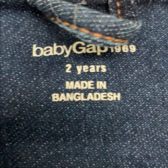 Baby Gap Unisex Jean Jacket size 2 years - Picture 3 of 4
